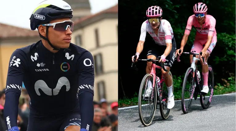 Einer Rubio habló sobre el desastroso Giro de Italia de Carapaz y Del Toro