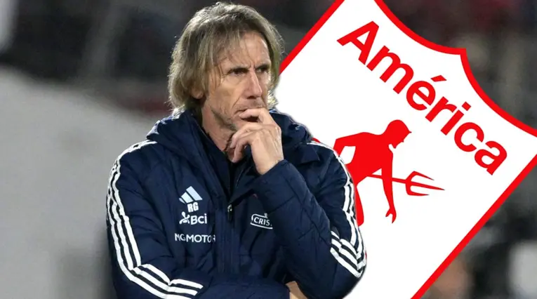 Ricardo Gareca con América de Cali