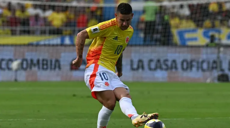 James Rodríguez, futbolista colombiano