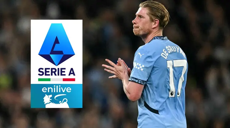 Kevin De Bruyne sorprende con su nuevo equipo en la Serie A de Italia 
