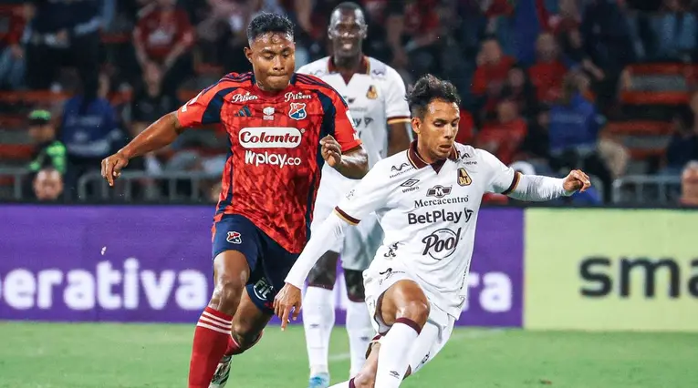 Medellín derrotó a Tolima y es finalista de la Liga BetPlay