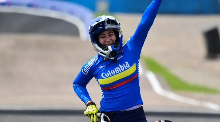 Mariana Pajón, deportista colombiana