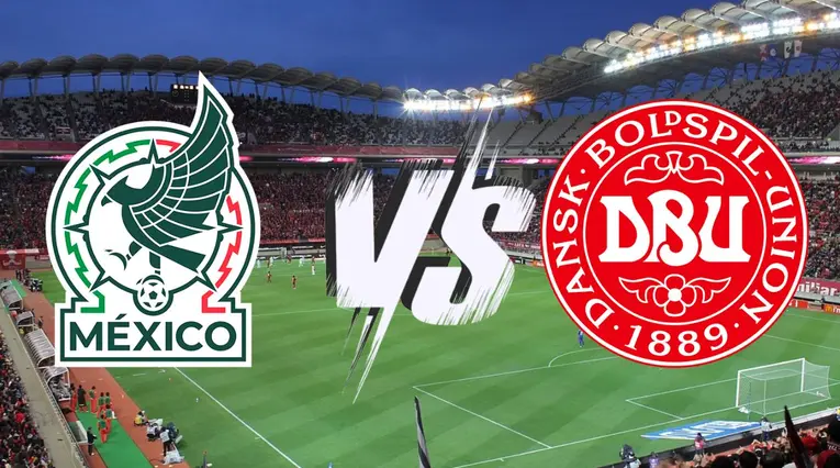 Escudos México vs Dinamarca