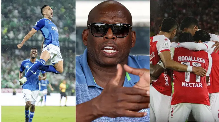 Faustino Asprilla envió tajante mensaje para el clásico entre Santa Fe y Millonarios