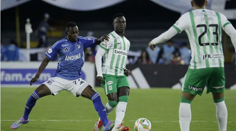Historial entre Millonarios y Nacional en la Liga BetPlay