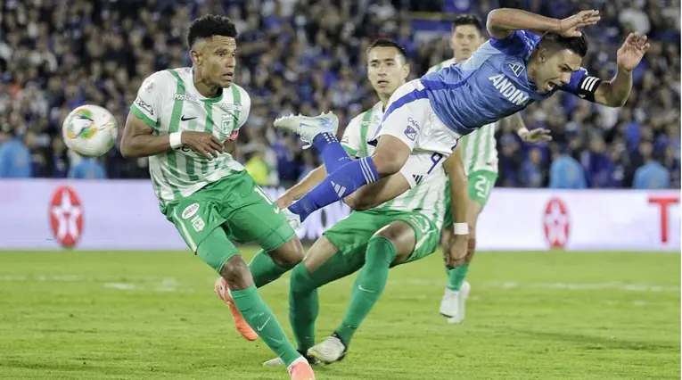 Polémico penal no fue pitado a favor de Millonarios en el duelo contra Nacional