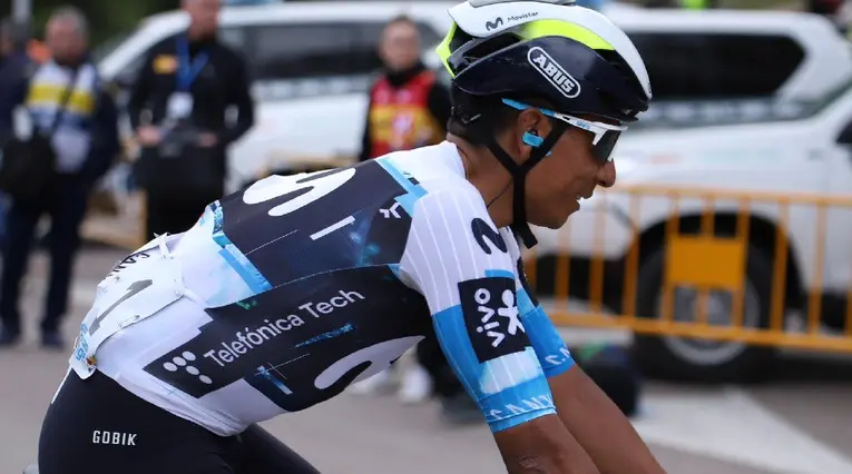 Nairo Quintana en el Tour de Suiza
