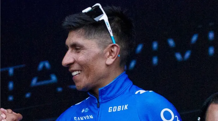 Nairo Quintana en el Tour de Suiza