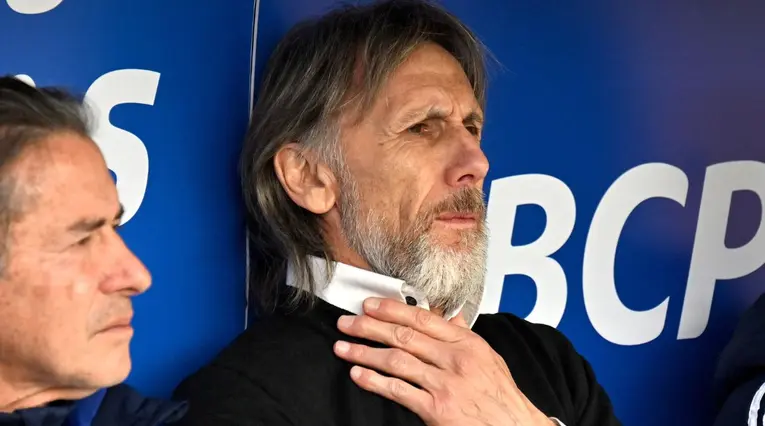 Ricardo Gareca con la selección de Chile