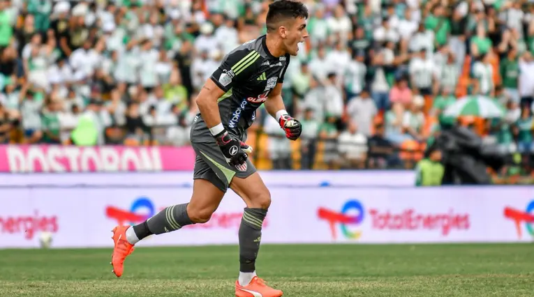 Santiago Mele, guardameta de Junior de Barranquilla