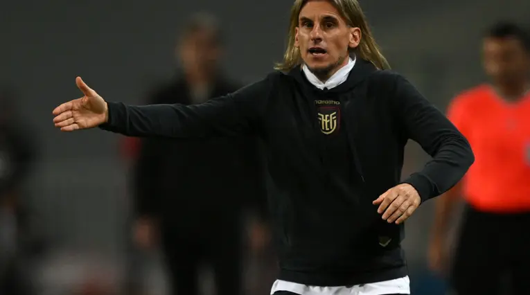 Sebastián Beccacece, entrenador de la selección de Ecuador