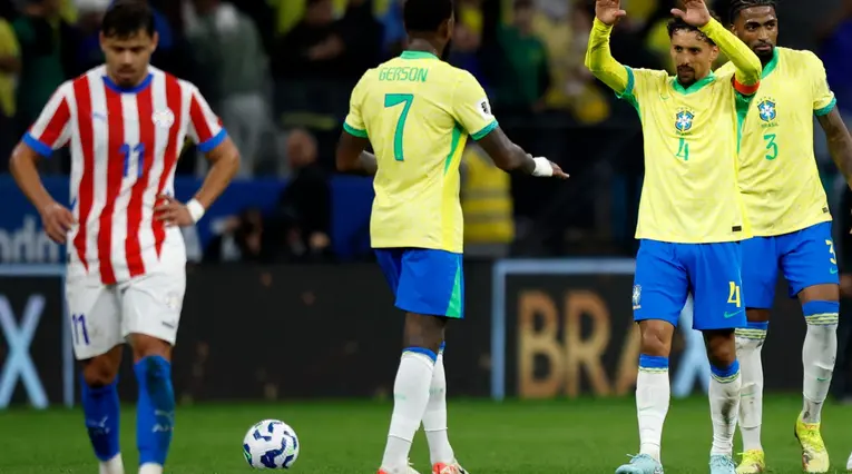 Selección de Brasil clasificó al Mundial tras vencer a Paraguay