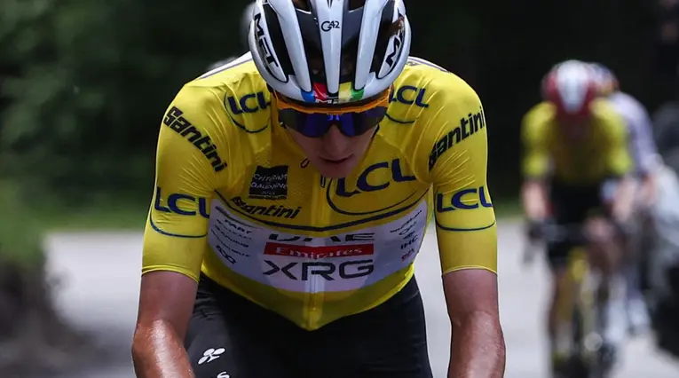 Tadej Pogacar, ciclista del UAE Team Emirates
