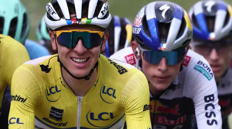 Tadej Pogacar, campeón del Critérium del Dauphiné 2025