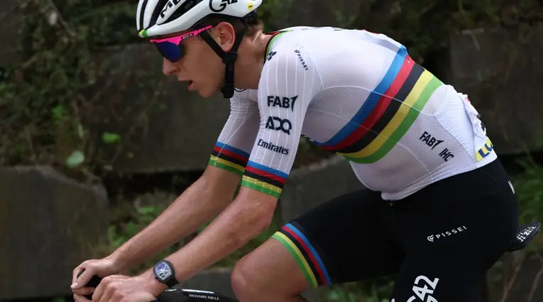 Tadej Pogacar ganó la sexta etapa del Critérium Dauphiné