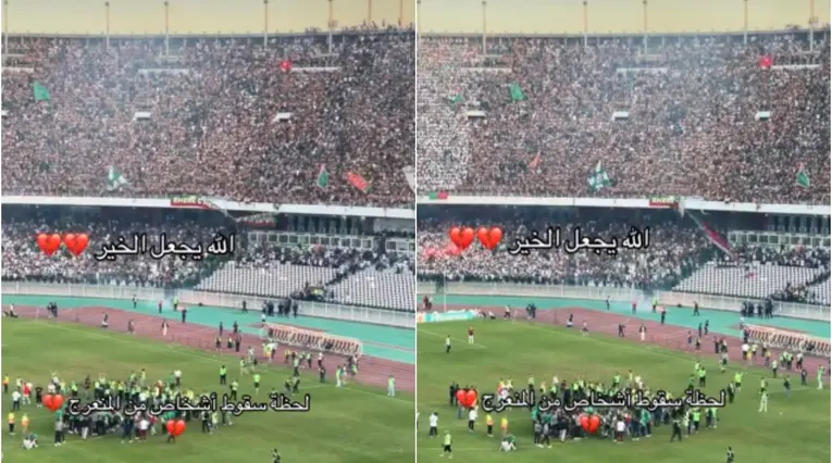 Tragedia en Argelia con hinchas en estadio