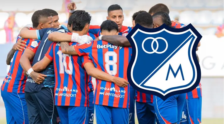 Unión Magdalena, escudo de Millonarios