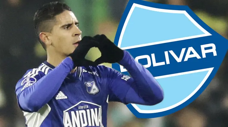 Daniel Cataño con Bolívar