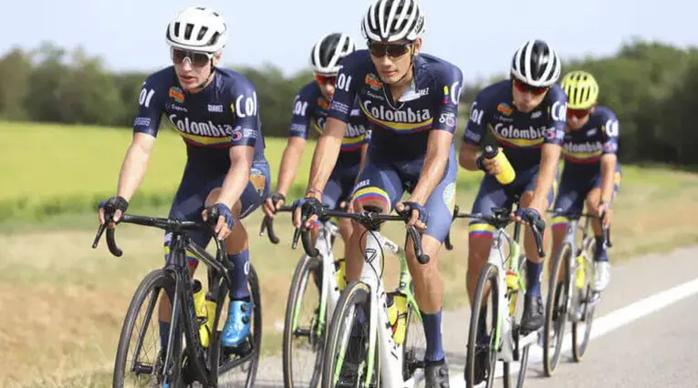 Selección Colombia en el Tour de L’Avenir