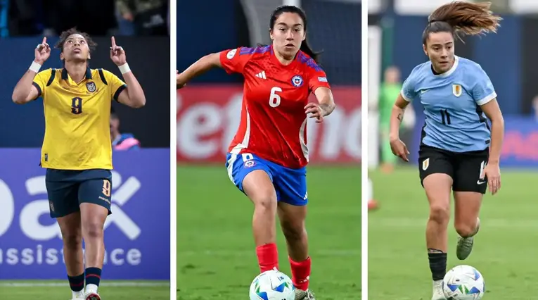 Ecuador, Chile y Uruguay en Copa América Femenina 2025