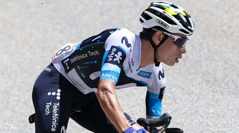 Einer Rubio en el Tour de Francia 2025