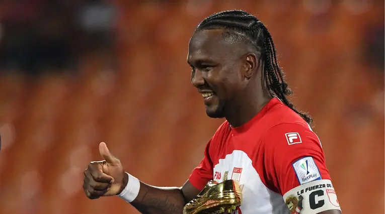 Hugo Rodallega, delantero de Santa Fe