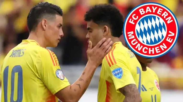 Luis Díaz reveló si habló con James antes de llegar al Bayern