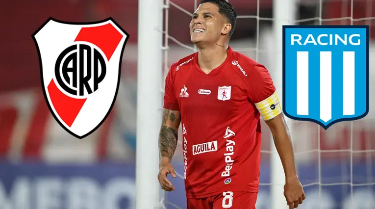 Juan Fernando Quintero causa guerra entre River Plate y Racing