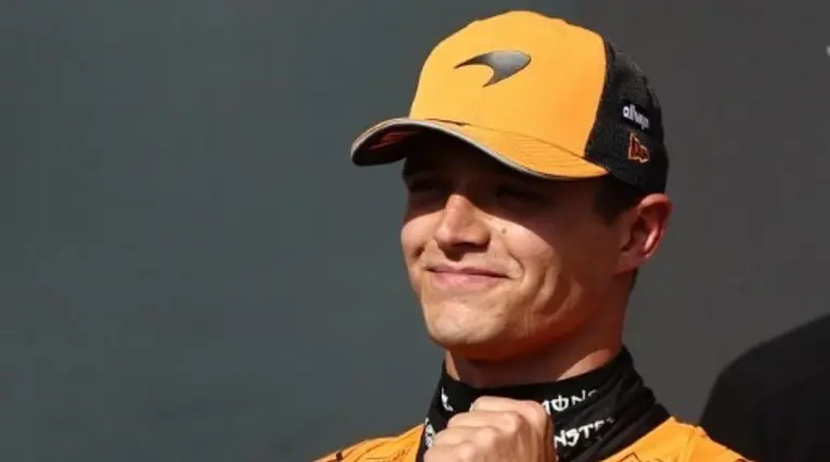Lando Norris en el GP de Bélgica