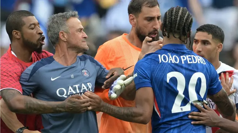 Luis Enrique habló de la agresión en el Mundial de Clubes