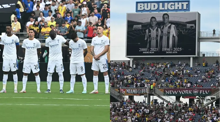 Homenaje a Diogo Jota en el Mundial de Clubes