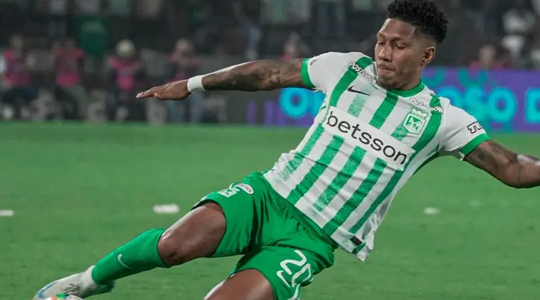 Joan Castro anota el primer gol de Nacional en la Liga BetPlay