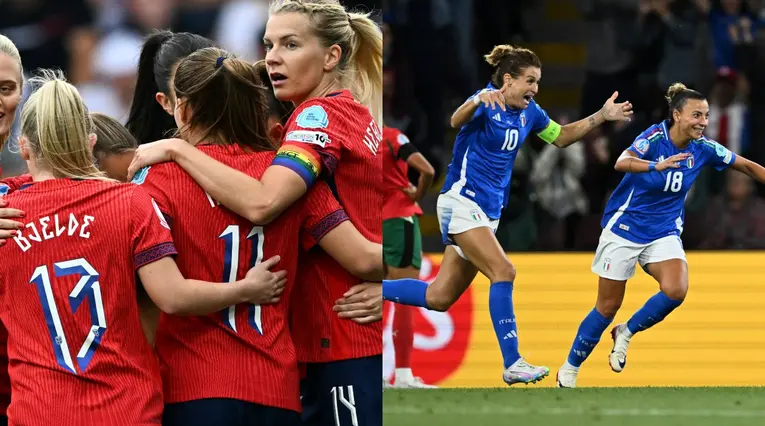 Noruega vs Italia, Eurocopa Femenina