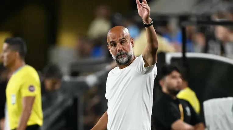 Pep Guardiola, entrenador del Manchester City en el Mundial de Clubes