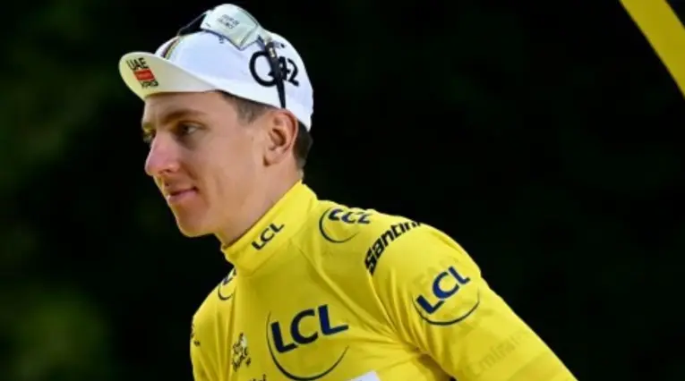 Tadej Pogacar en el Tour 2025
