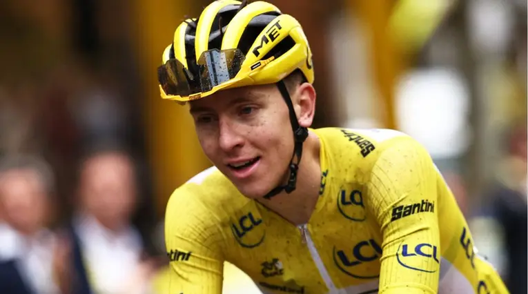 Tadej Pogacar en el Tour de Francia 2025