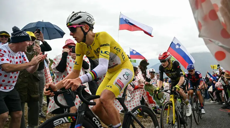 Tadej Pogacar, líder del Tour de Francia 2025 - Etapa 18
