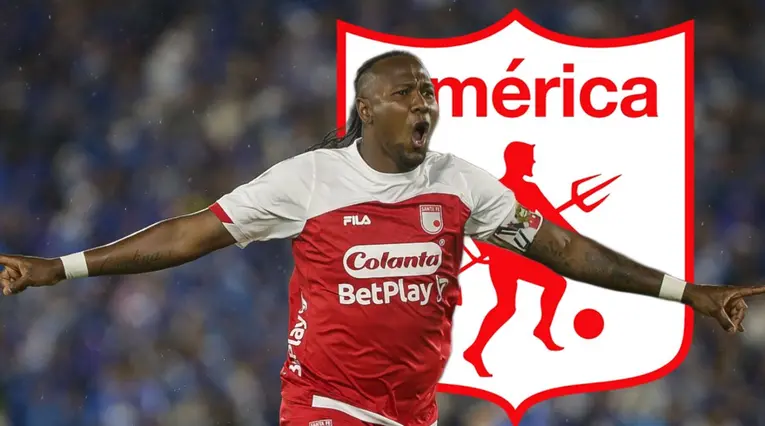 Hugo Rodallega y América de Cali