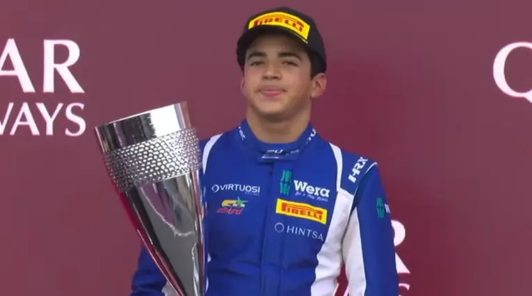 Salim Hanna logró histórica victoria para Colombia en la Fórmula 4