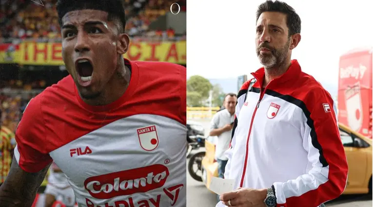 Jorge Bava no se guardó nada tras el empate de Santa Fe ante Pereira