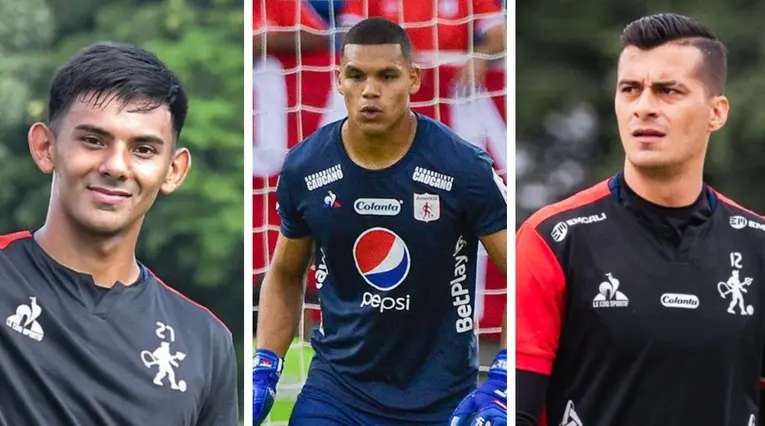 Santiago Silva - Joel Graterol - Jorge Soto: arqueros