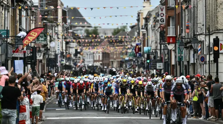 Retiro en el Tour de Francia etapa 1