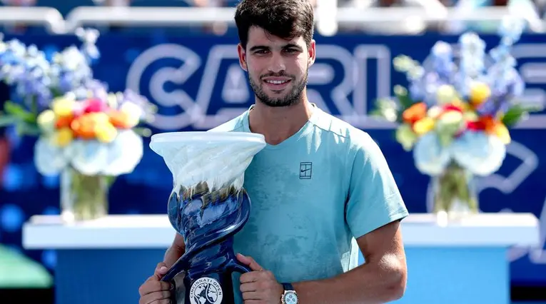 Carlos Alcaraz, campeón del torneo de Cincinnati 