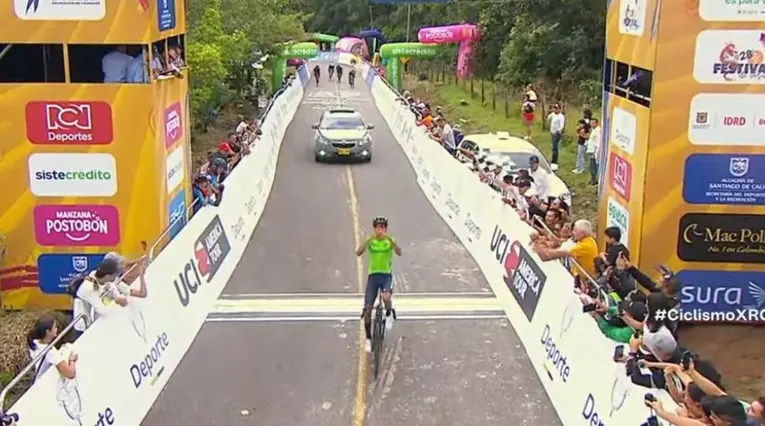 Vuelta a Colombia 2025: Sebastián Castaño dio golpe y ganó la etapa 2