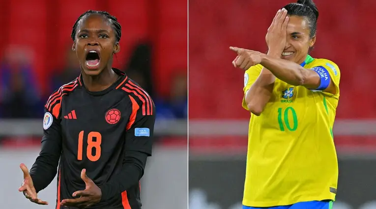 Colombia vs Brasil ¿Quién ganará la Copa América Femenina según la data?