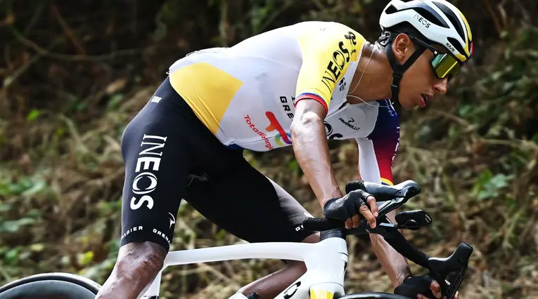 Colombianos en la clasificación general de la Vuelta a España encabezados por Egan Bernal 