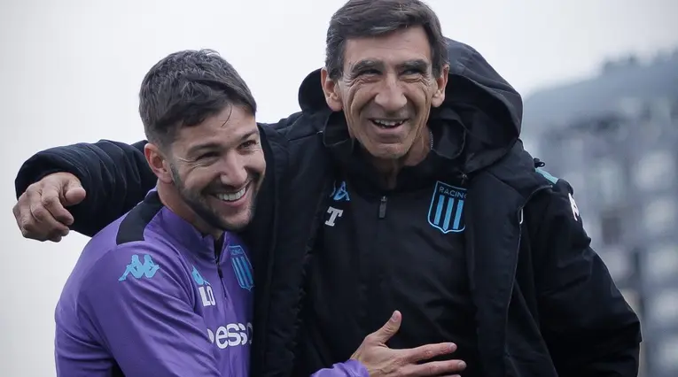 Gustavo Costas en Racing de Avellaneda