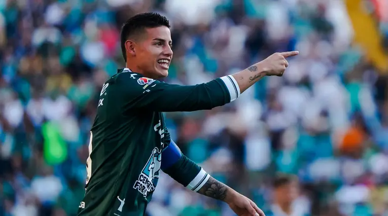 James Rodríguez, futbolista colombiano