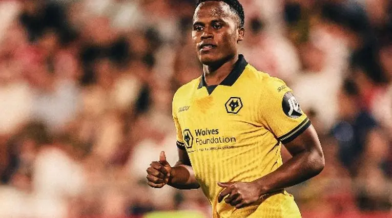 Jhon Arias, jugador colombiano en el Wolverhampton