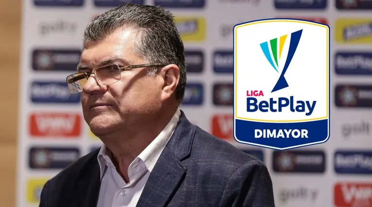 Carlos Mario Zuluaga da información sobre drástica medida para la Liga BetPlay
